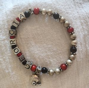 Georgia Bulldogs bracelet